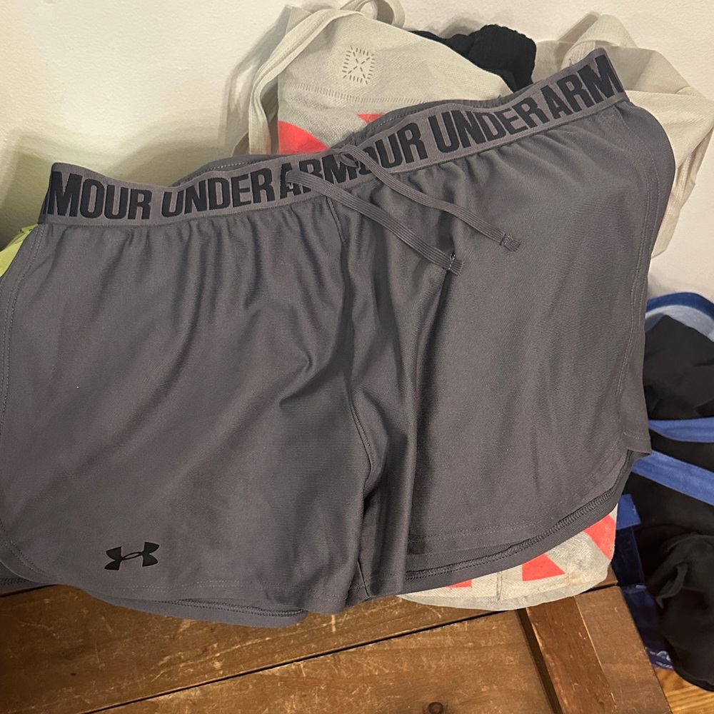Under Armour Charcoal Performance Shorts